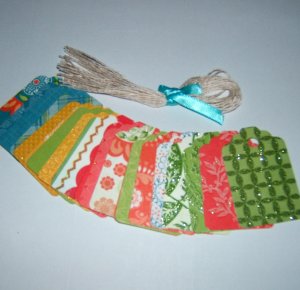 Gift Tag set- The Cotton Bloom - Qty 24