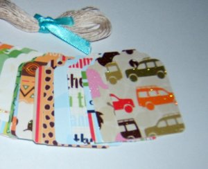 Gift Tag set- Safari Kids - Qty 24