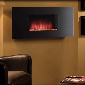 Classic Flame 35HF500GRA-BLK - Zen Fire Wall Mounted Electric Fireplace