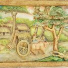 gram mural on wall