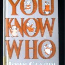 You Know Who John Ciardi Edward Gorey Children's Poems