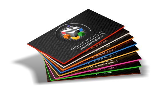 Free Artwork Single Sided 400GSM 500 FULL COLOUR BUSINESS CARDS 