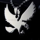 HZ3807 Male Fashion Stainless Steel Big Hawk Necklace