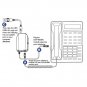 VEC LRX-40USB USB Telephone Handset Record Adapter