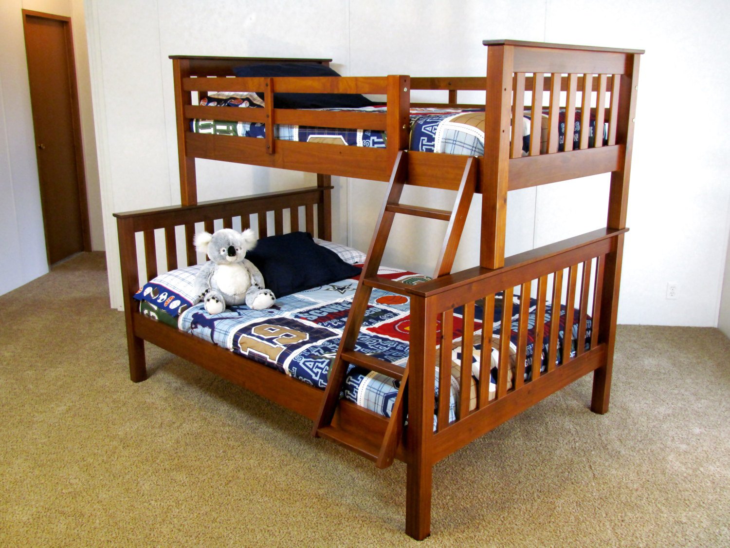 Twin over Full Solid Wood Bunk Bed "The Coolabah" FREE SHIPPING