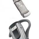 Motorola V3 Razr Silver (Unlocked) + Motorola Bluetooth Headset H500 Combo