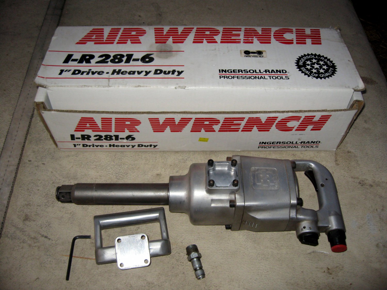 NEW Ingersoll Rand IR 2816 1" Inch Drive Air Impact Wrench Ext Anvil