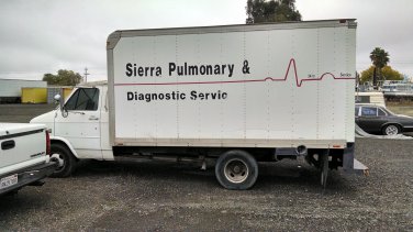 1993 GMC P3500 STEP VAN UTILITY TRUCK 1TON 383 STROKER AUTO CUTAWAY