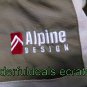 Alpine Design AUTHENTIC Men's Large Coat Snowboarding TAN High-Quality Technical Shell Jacket SKI