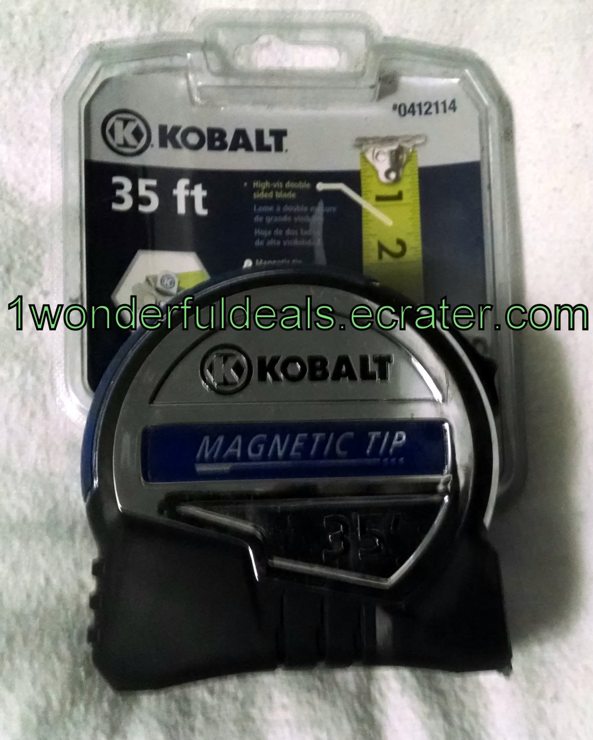 Kobalt 35 ft on sale tape measure