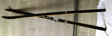 Kongsberg vintage wood cross country skis 84" BLEFJELL TURSKI Norway