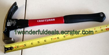 Craftsman 24 oz. Fiberglass Hammer Demolishes the Competition Finishing Framing 46488