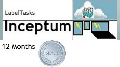 LabelTasks Inceptum - 12 Months Silver Package