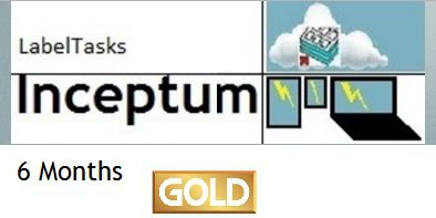 LabelTasks Inceptum - 6 Months Gold Package