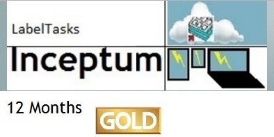 LabelTasks Inceptum - 12 Months Gold Package