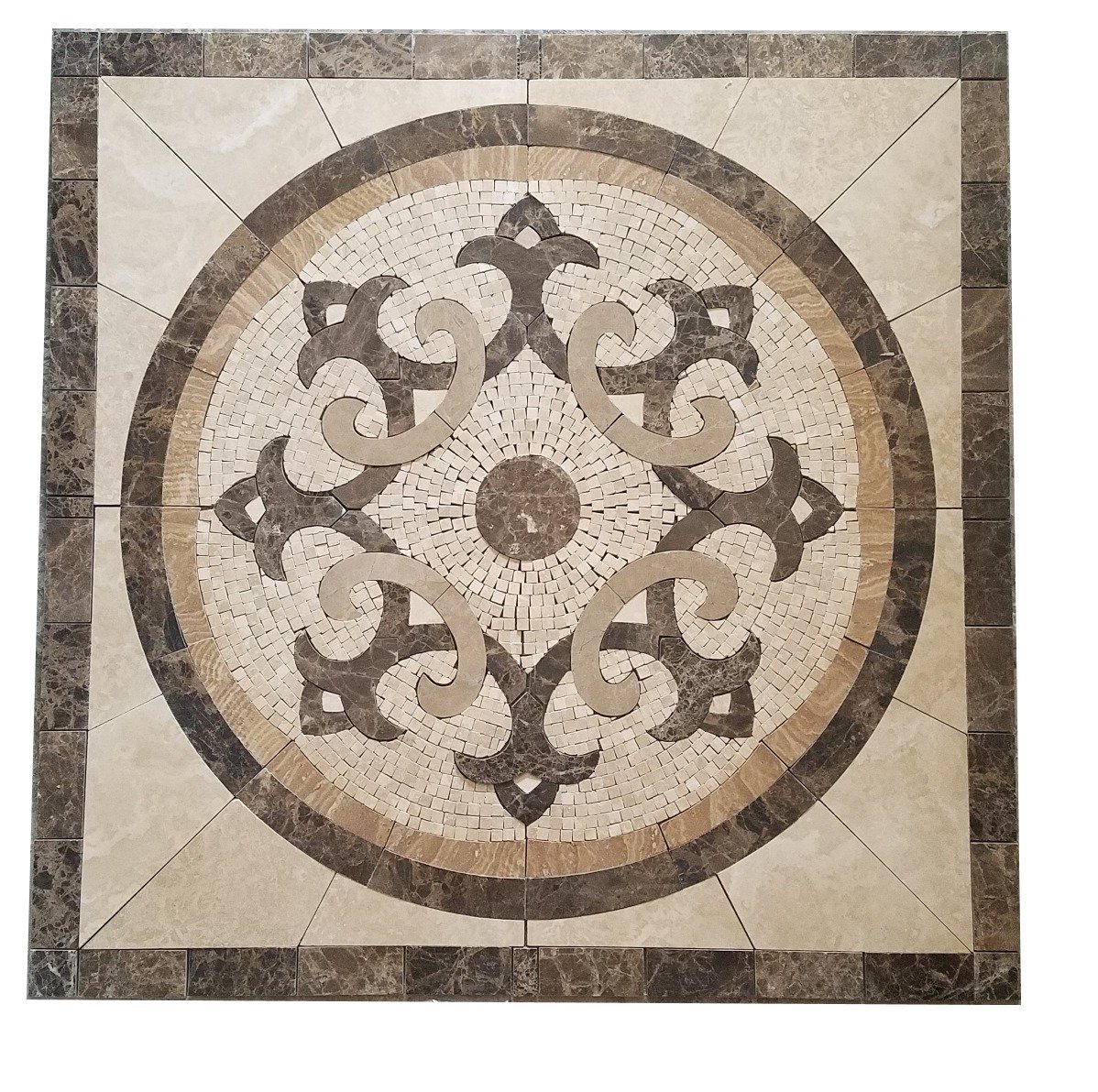 36 Floor Tile Marble Medallion 8001   5b9700b16d239 181324b 