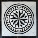 48'' Floor Tile Marble Medallion 8003