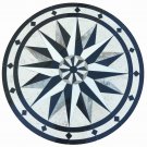 36" FLOOR MARBLE MEDALLION