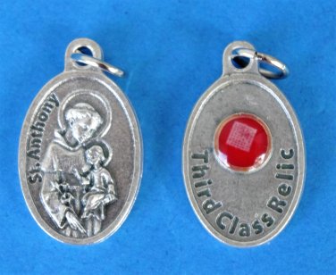 St. Anthony Third Class Relic Medal M-210