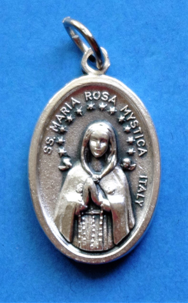 Rosa Mystica Medal M-107