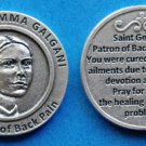 St. Gemma Galgani Healing Saint Token - Back Pain M-372