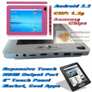 Samsung S5PV210 Cortex-A8 Android 2.2 Tablet PC MID Netbook L722