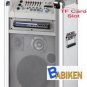Battery Powered Portable PA System w/ DVD Player, SD USB Slot