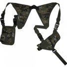 Woodland Digital Commando Horizontal Shoulder Holster