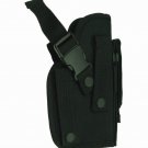 Black MOLLE Ambidextrous Pistol Holster