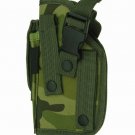Woodland Camo MOLLE Ambidextrous Pistol Holster