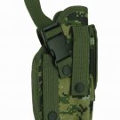 Woodland Digital Camo MOLLE Ambidextrous Pistol Holster