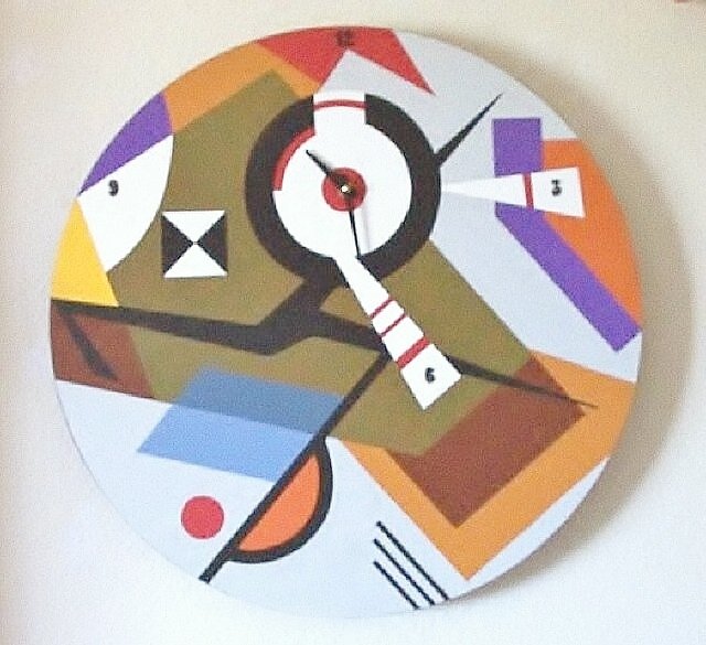 ART DECO WALL CLOCK
