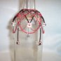 Red & Black Swarovski Chrystal Bottle Drape