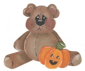 Bear with Pumpkin