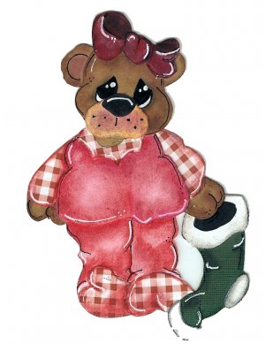 Bear With Stocking