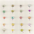 Custom Dyed Acrylic Dew Drops Skittles