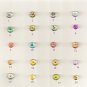 Custom Dyed Acrylic Dew Drops Skittles