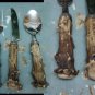 Rustic Deer Antler Northwoods Flatware 3 Piece Silverware Set