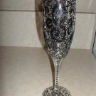 ScrollWork Champagne Flutes