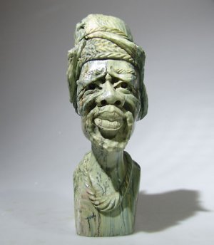Shona Butter Jade "Sekuru" Grandfather ~ by Shama Witty