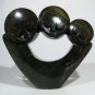 Large "Family of Three" Shona Stone Sculpture ~Zimbabwe