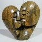 "Two Lovers" Shona Stone Sculpture from Zimbabwe!
