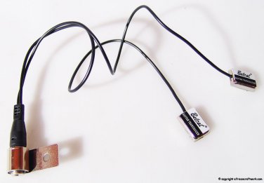 DUAL Piezo Transducer / Contact Mic / Guitar Pickup / Instrument pickup !