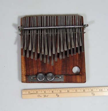 32 Key Shona Njari ELECTRIC Mbira - DUAL Pickup - Finger Piano - Kalimba - Zim!