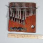 22 Key C.Vambe ELECTRIC TEAK Shona Mbira/Kalimba/Thumb Piano Handmade ~Zimbabwe!