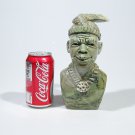 "Smiling Shona Chief" Hand Carved Butter Jade Art Stone Sculpture from Zimbabwe!