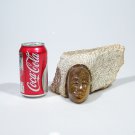 "Shona Sister"  Serpentine Shona Stone Sculpture Hand Carved in Zimbabwe!