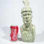 "Shona Chief" Hand Carved Butter Jade Art Stone Sculpture from Zimbabwe!