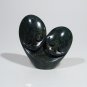 "Lovers" Serpentine Shona Stone Sculpture by Cuth Hand Carved in Zimbabwe!