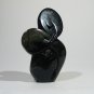 "Kissing Lovers" Serpentine Shona Stone Sculpture by Cuth Hand Carved ~Zimbabwe!